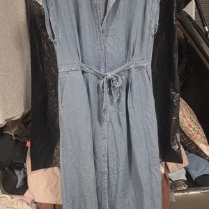 LOFT Blue Maxi Dress